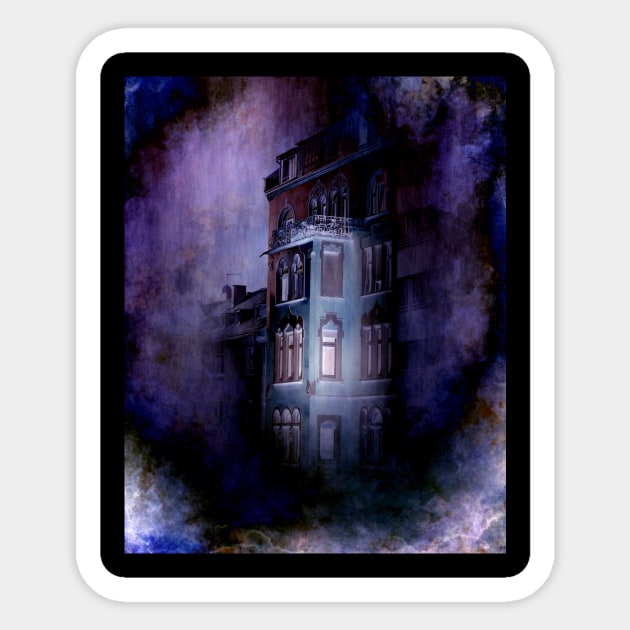 the haunted house Sticker by issabild